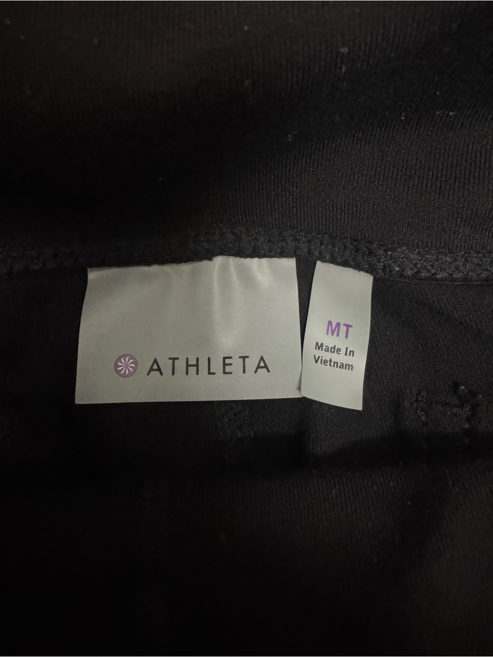 Athleta Black Leggings - Medium Tall - Picture 3 of 4